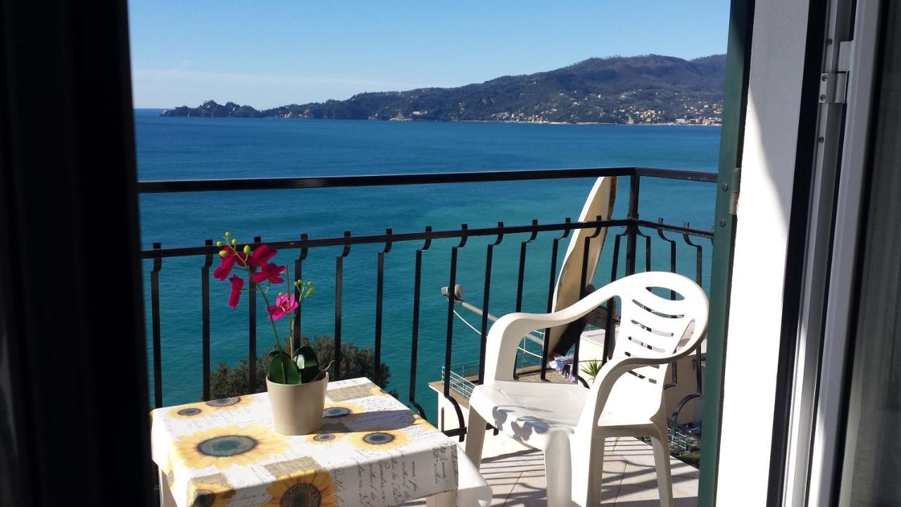 Ferienwohnung Vista Mare E Portofino - Sea And Portofino View Zoagli Exterior foto
