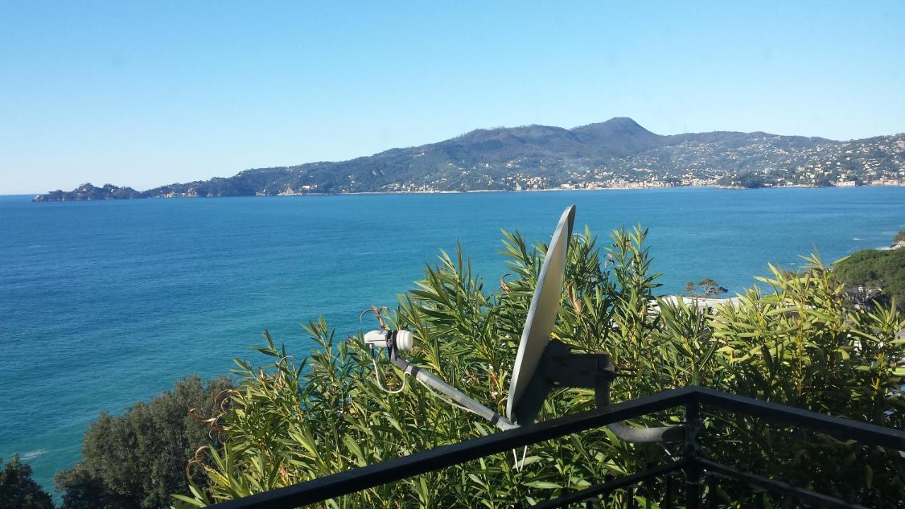 Ferienwohnung Vista Mare E Portofino - Sea And Portofino View Zoagli Exterior foto