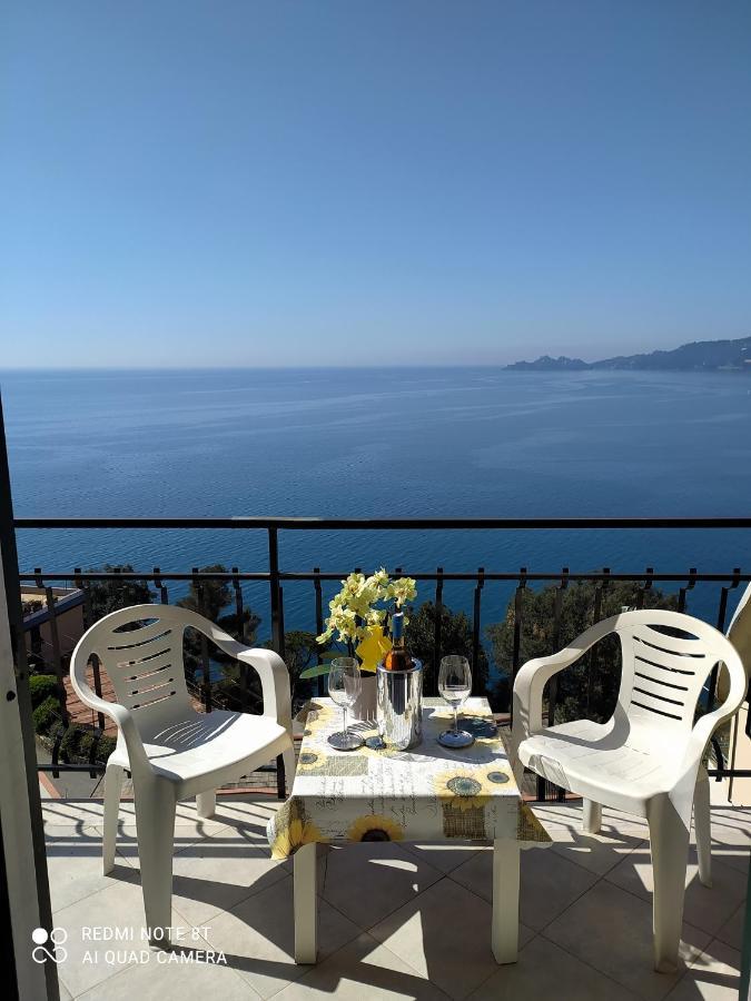 Ferienwohnung Vista Mare E Portofino - Sea And Portofino View Zoagli Exterior foto